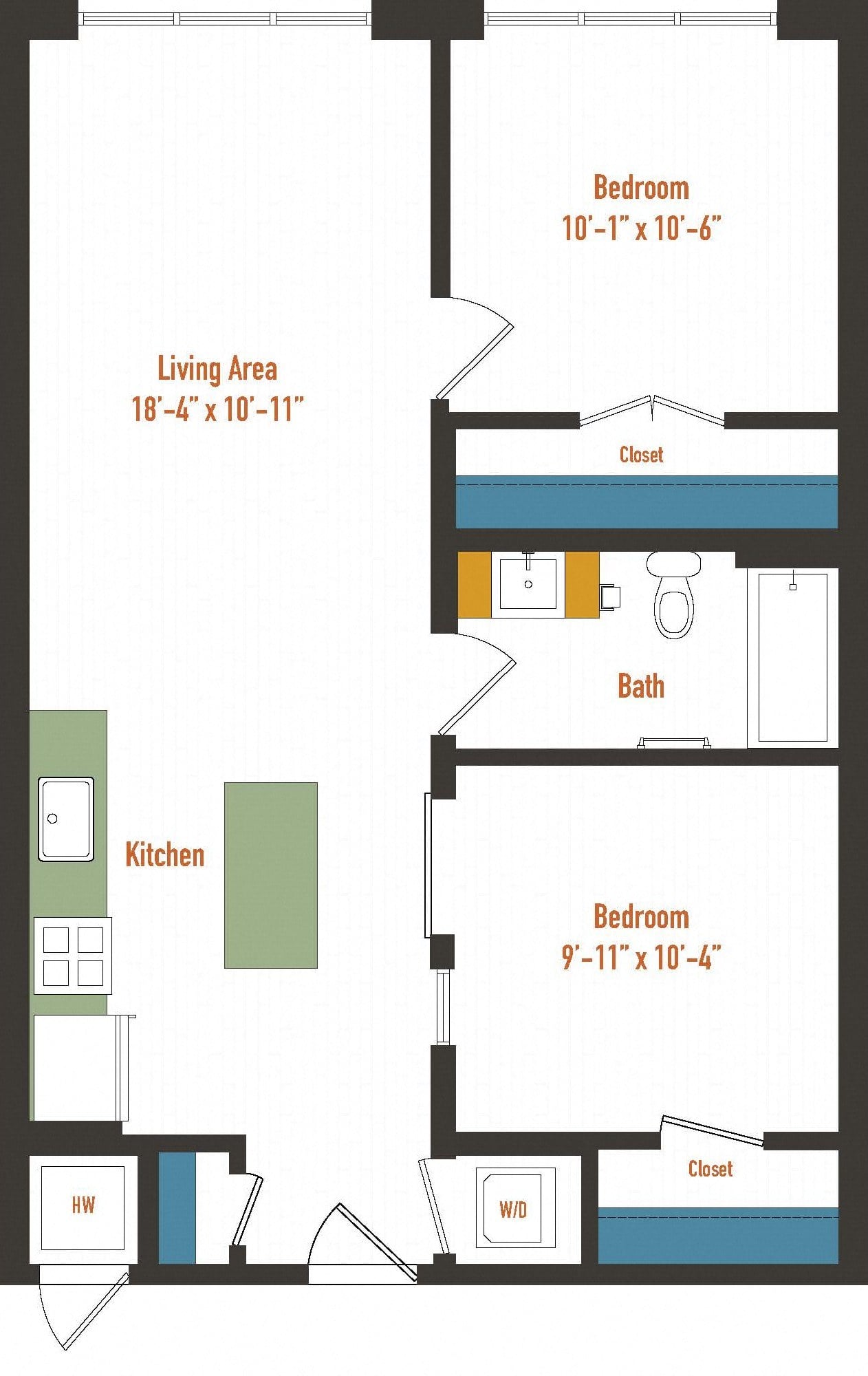 JR 2C floor plan