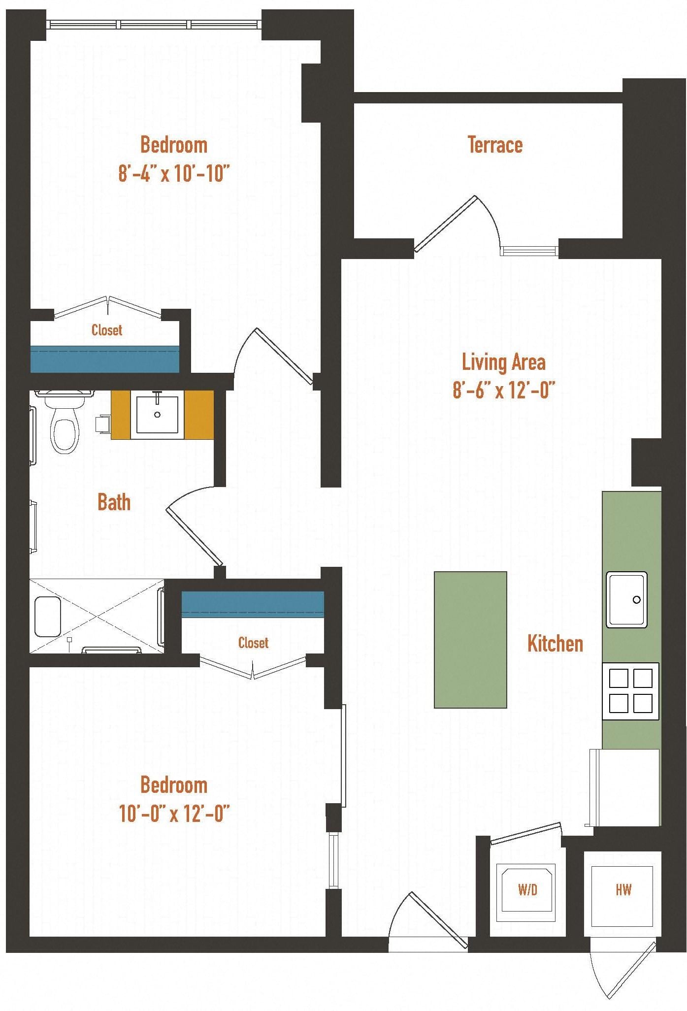 JR 2A floor plan