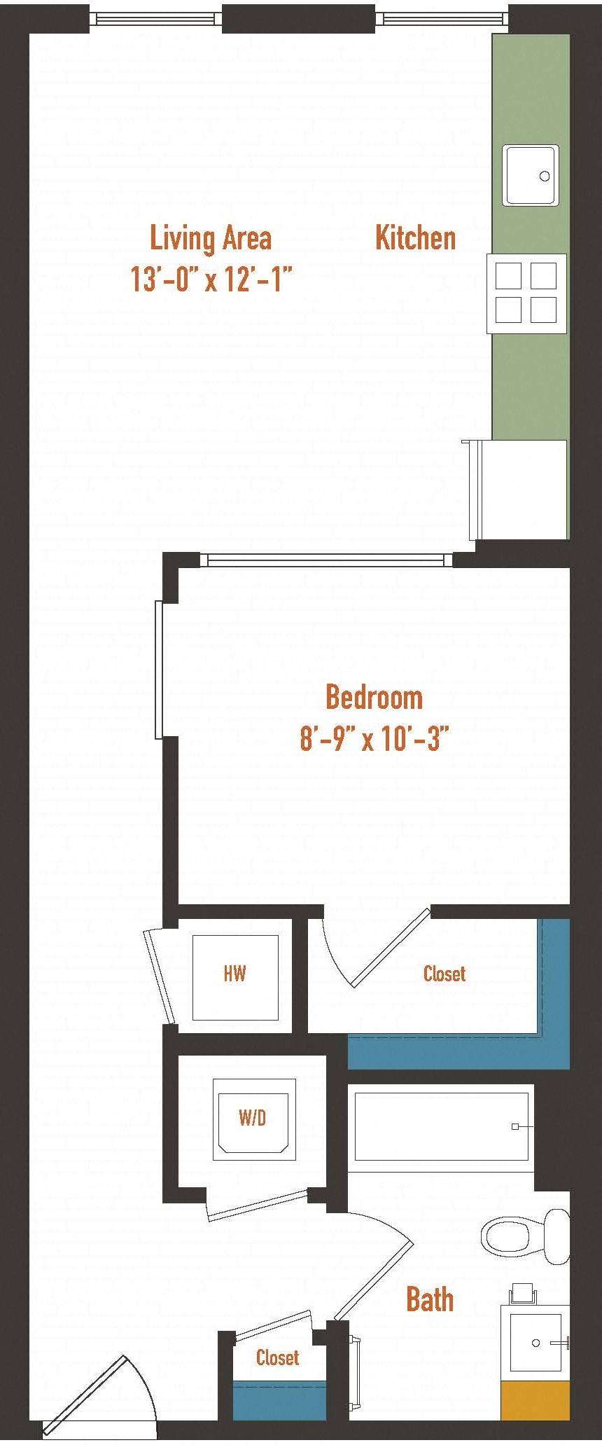JR 1B floor plan