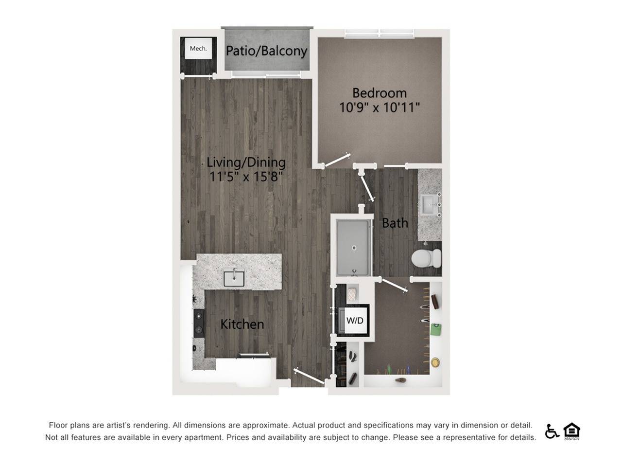 A1 floor plan