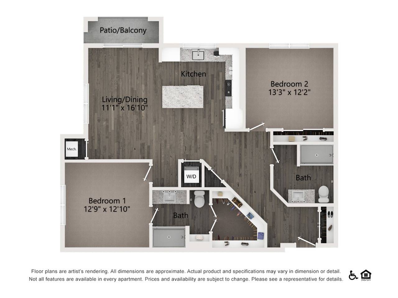 B2A floor plan