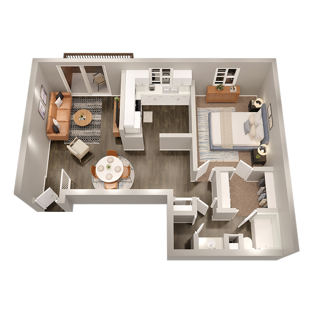 Crystal floor plan