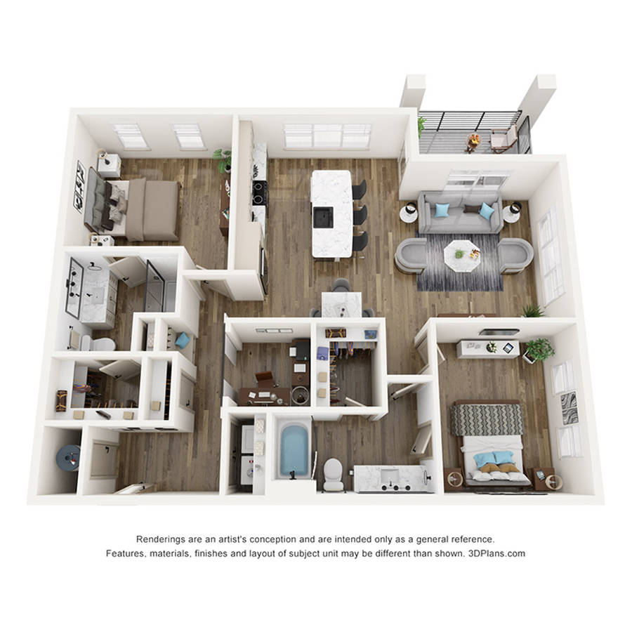 B4 floor plan