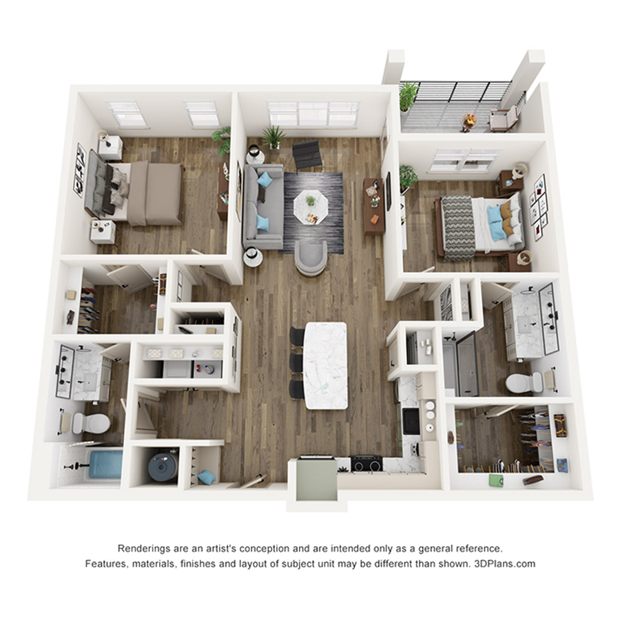 B2 floor plan