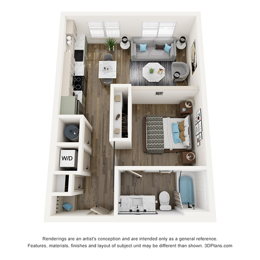 A1 floor plan