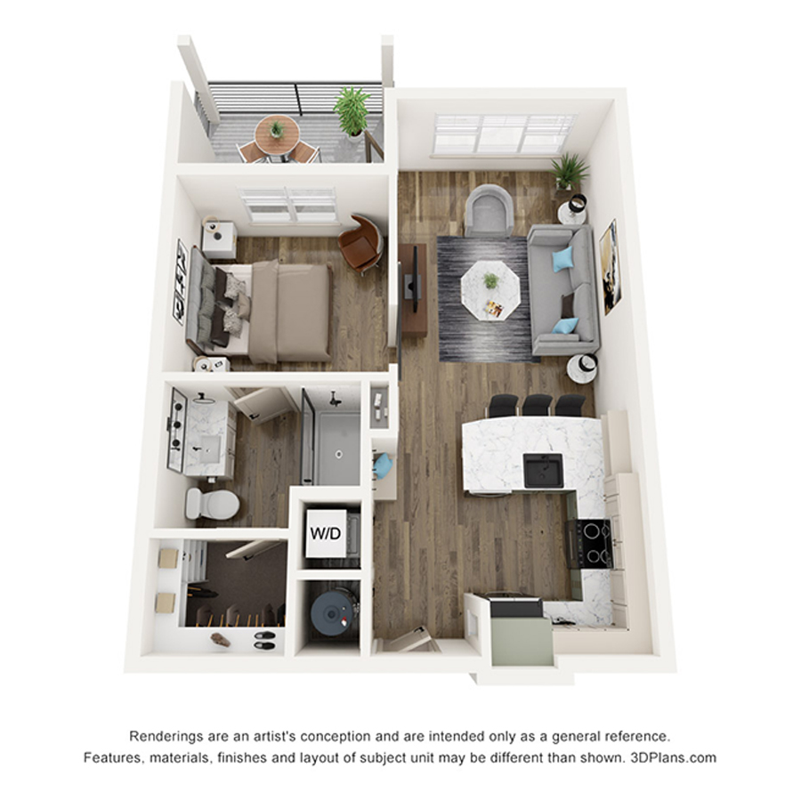 A2 floor plan