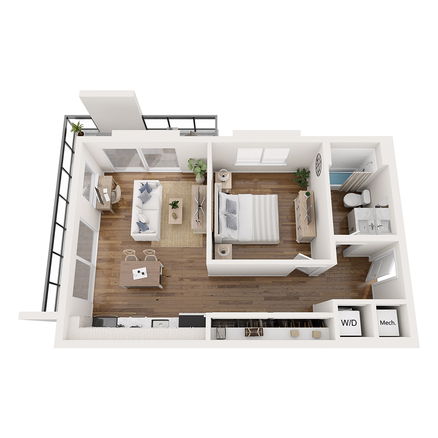 A6 floor plan