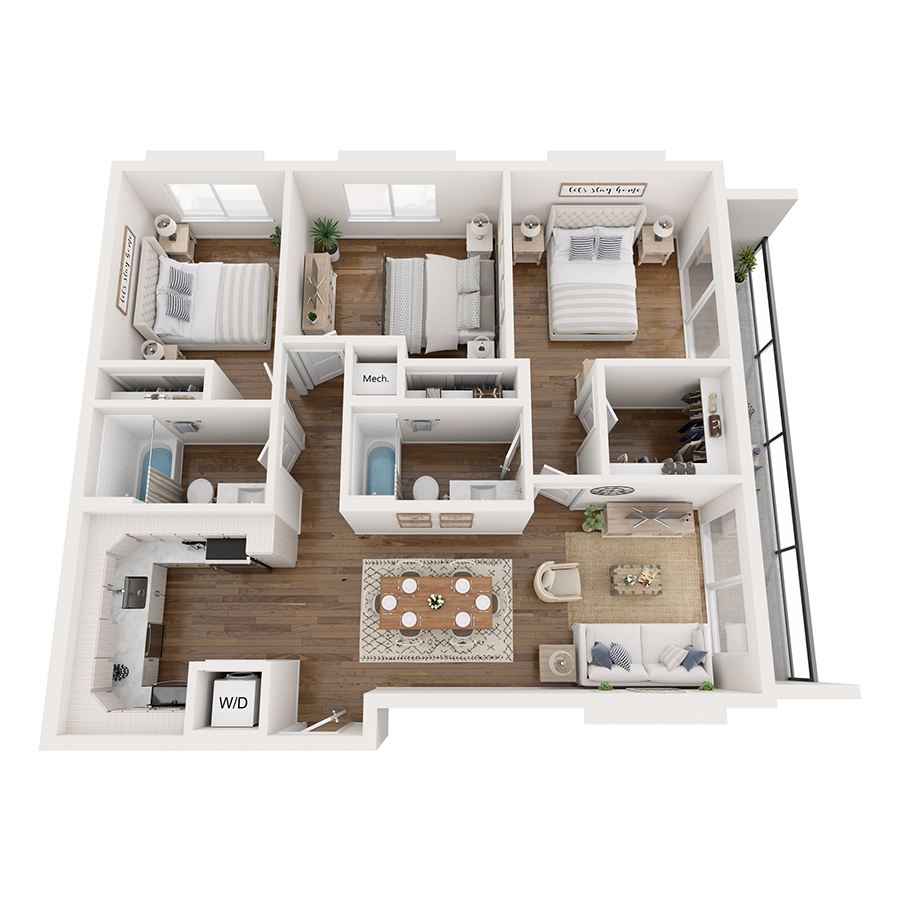 D1 floor plan