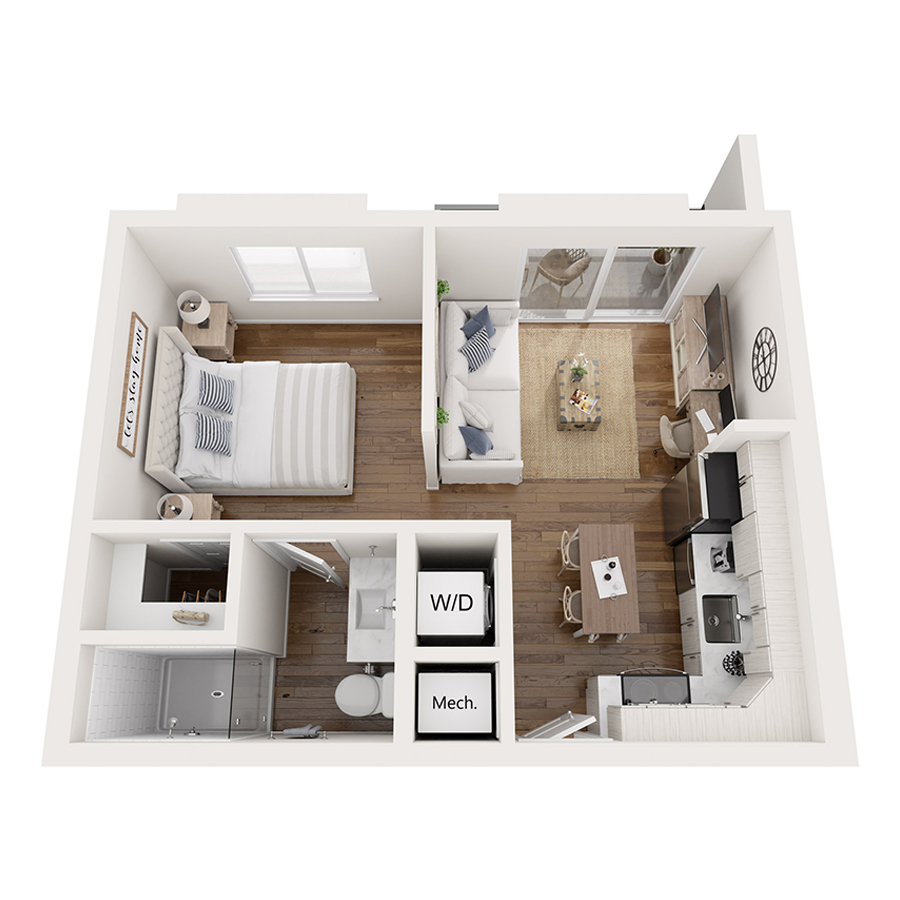 A4 floor plan
