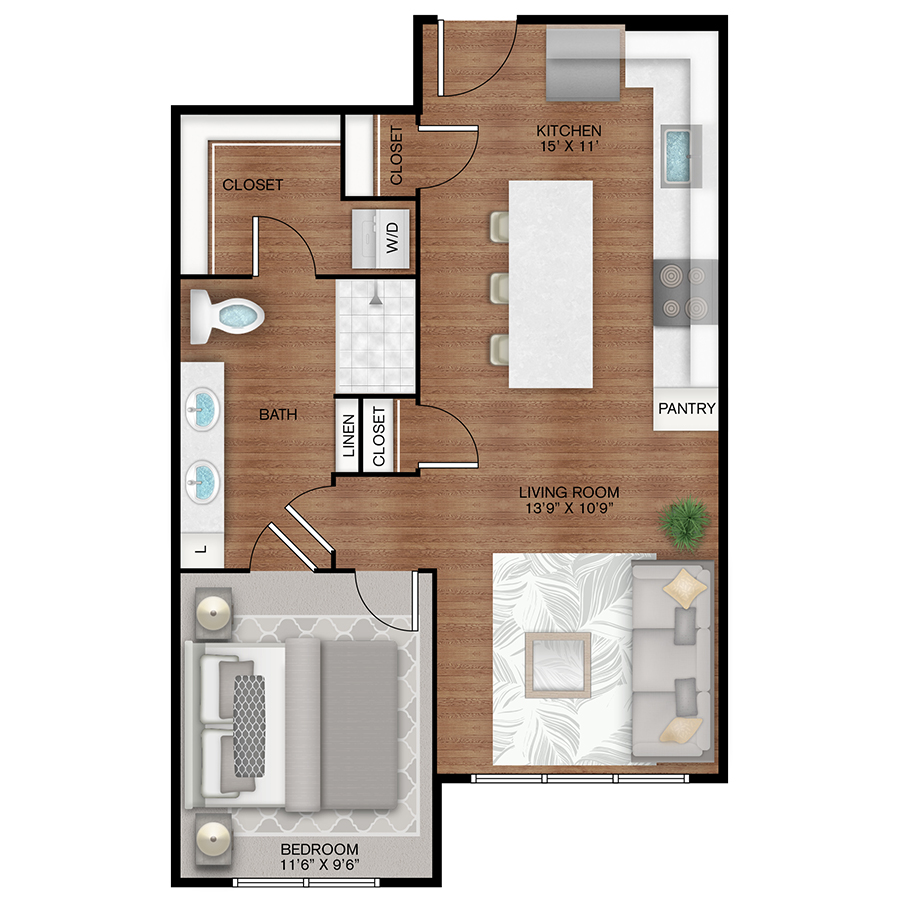 A2 floor plan