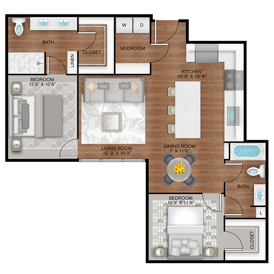 B2 floor plan