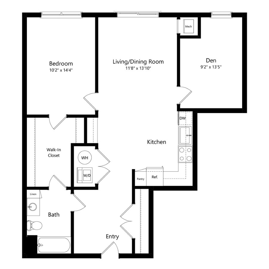 B2 floor plan