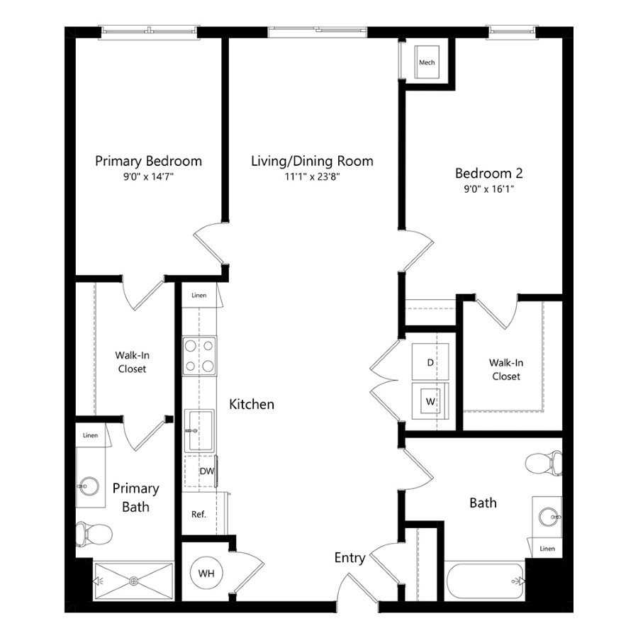 C4-A floor plan