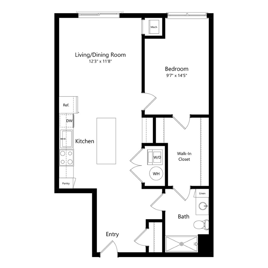 A3 floor plan
