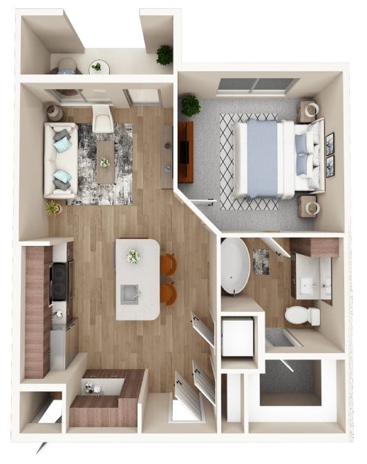A1 floor plan