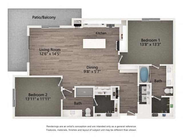 2D floor plan