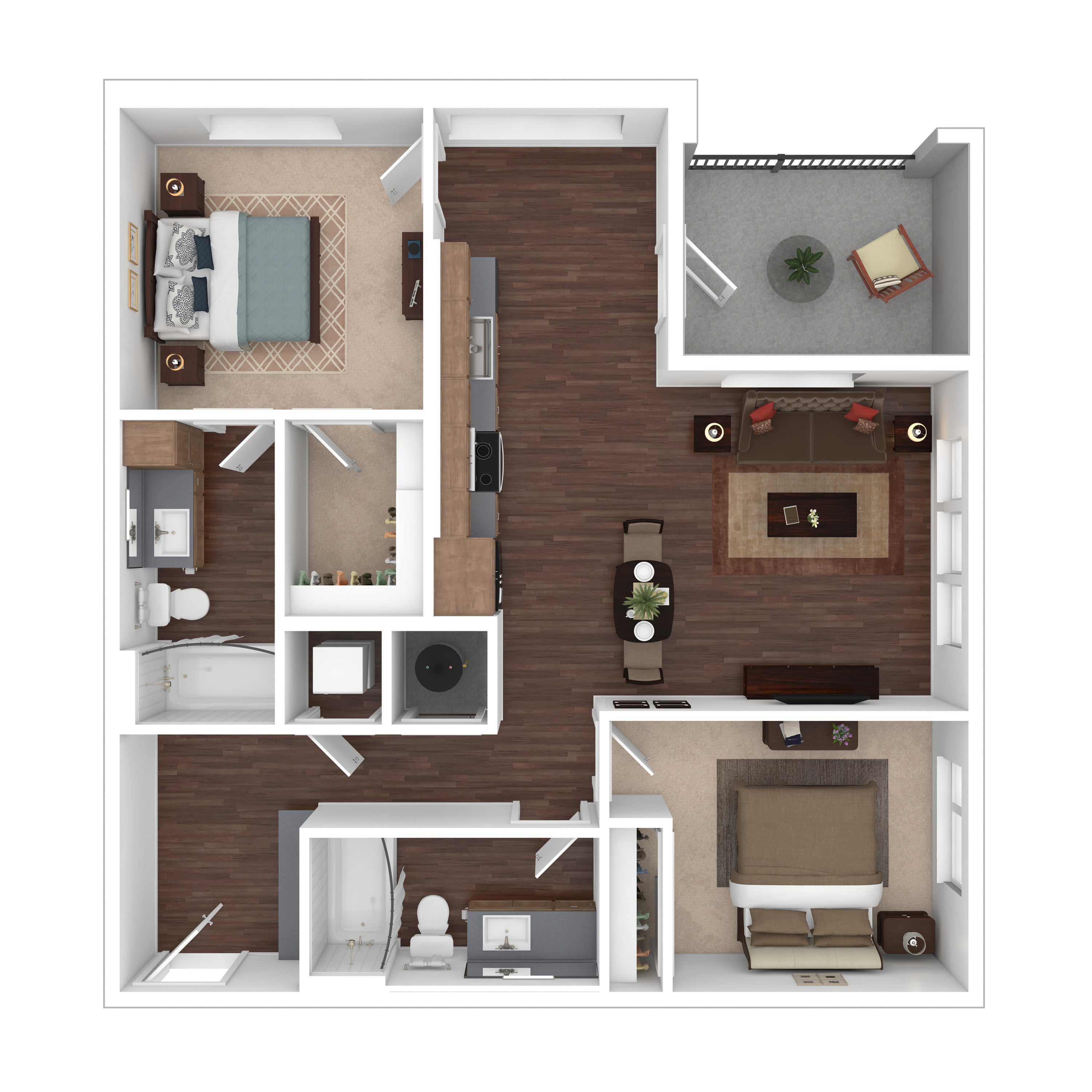B01 Affordable floor plan