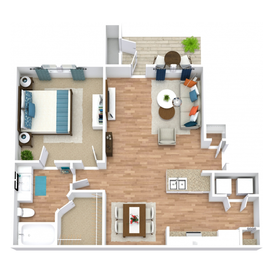 Riverwalk floor plan