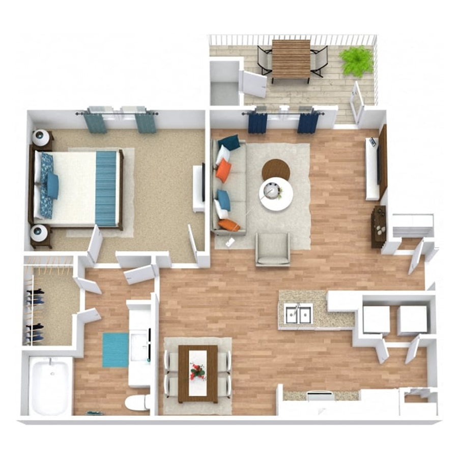 Sunset floor plan