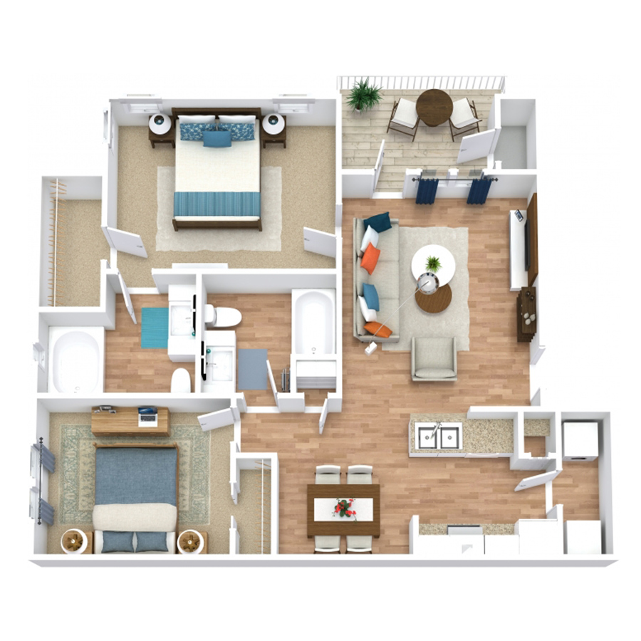Sunflower floor plan