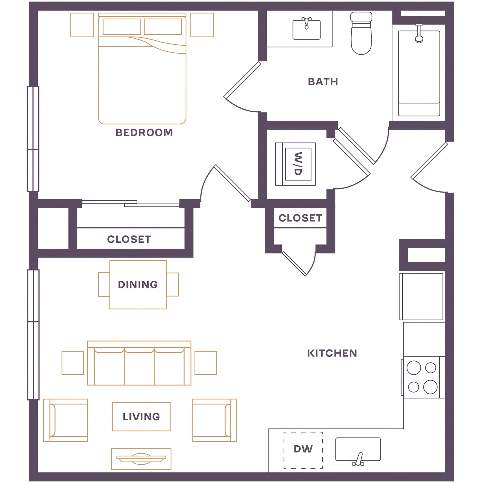 A2 floor plan