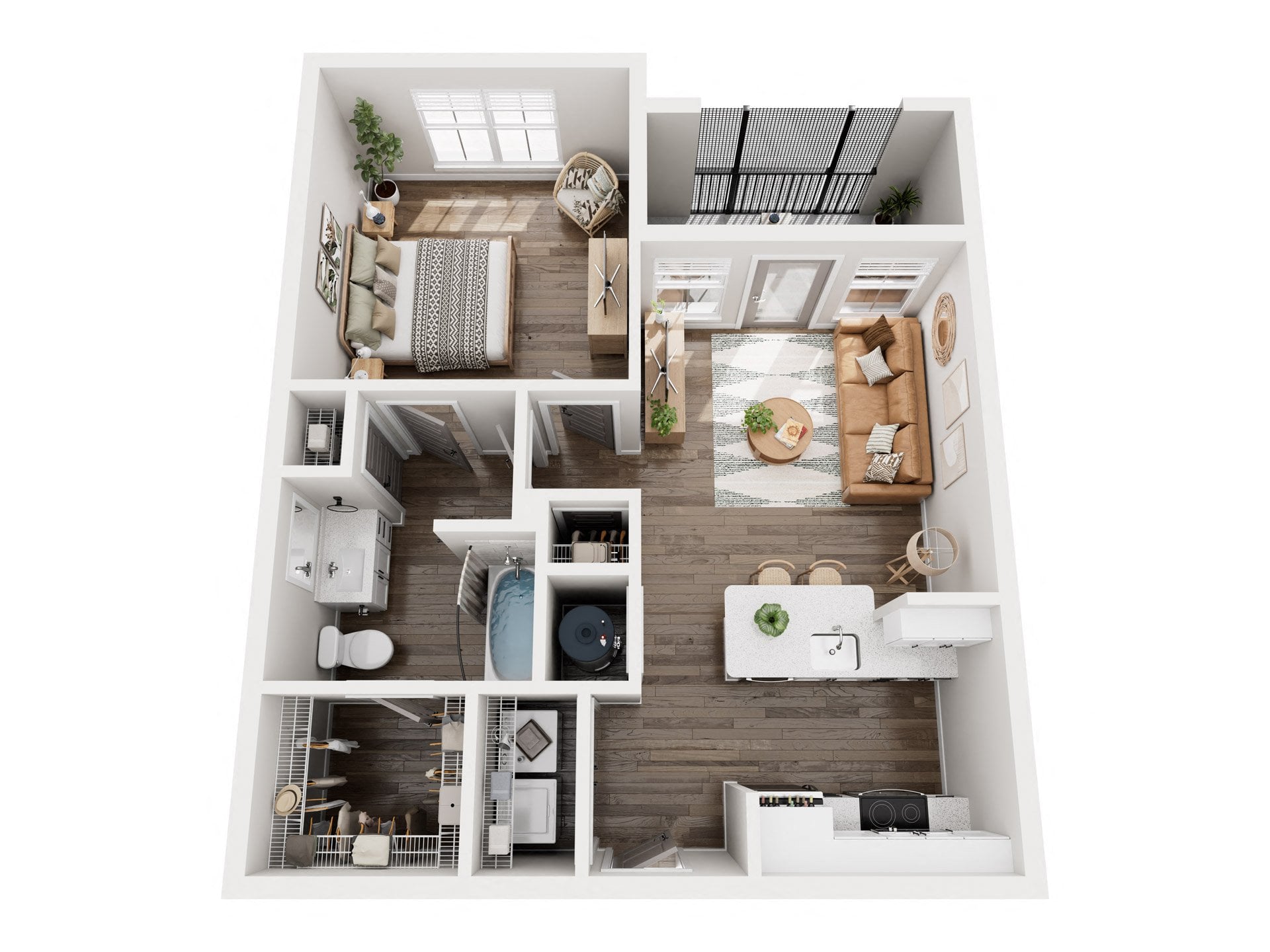 A1 floor plan