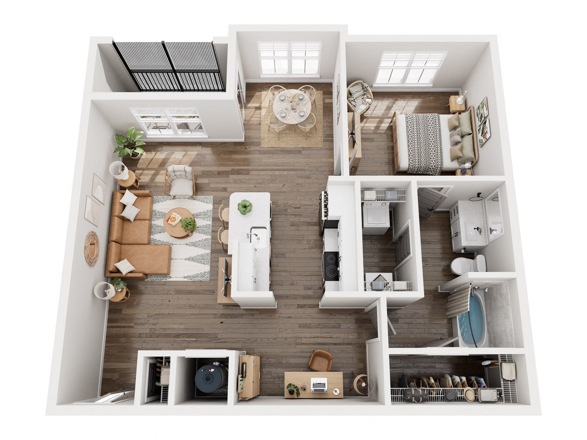 A2 floor plan