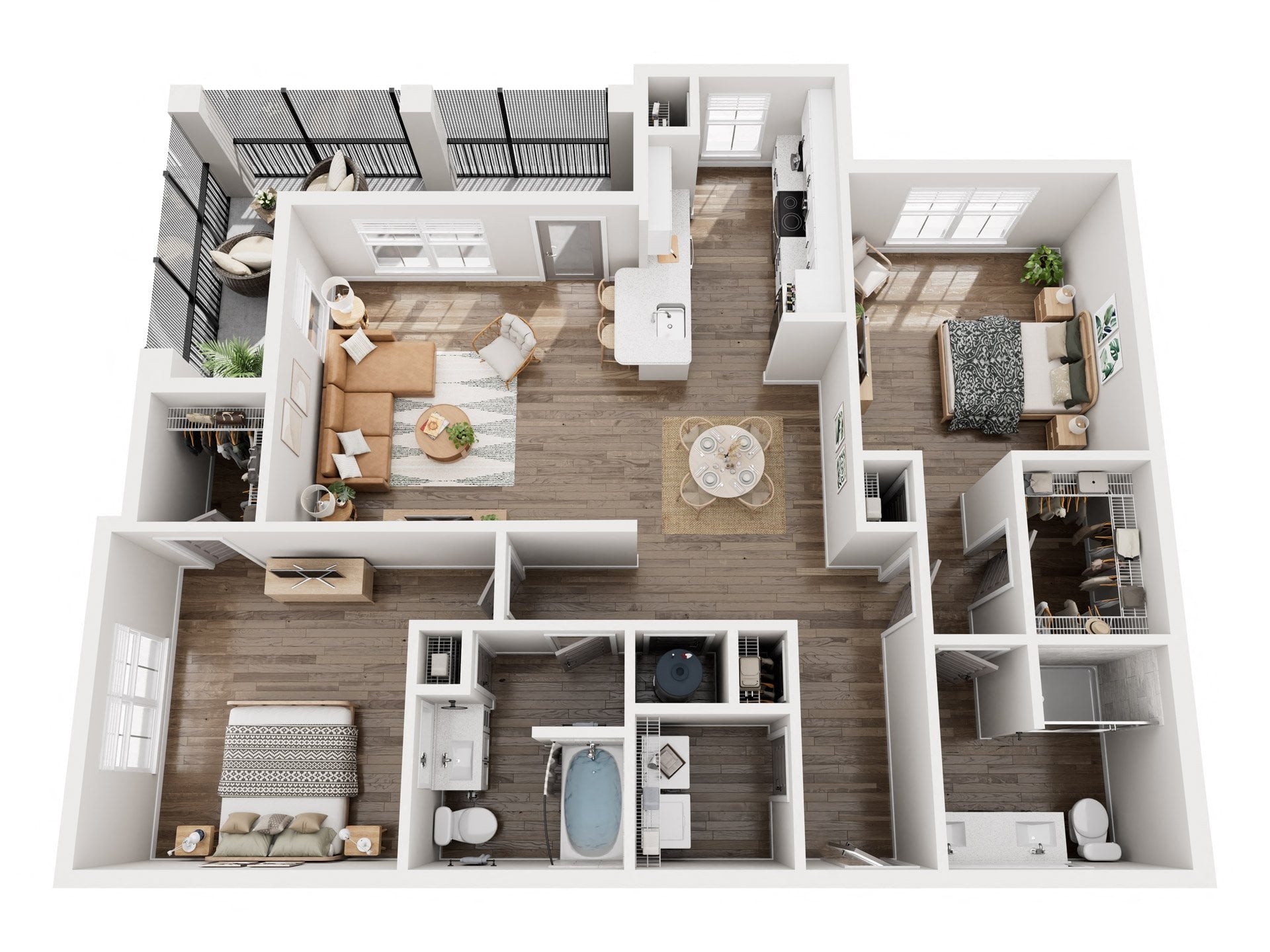 B2 floor plan