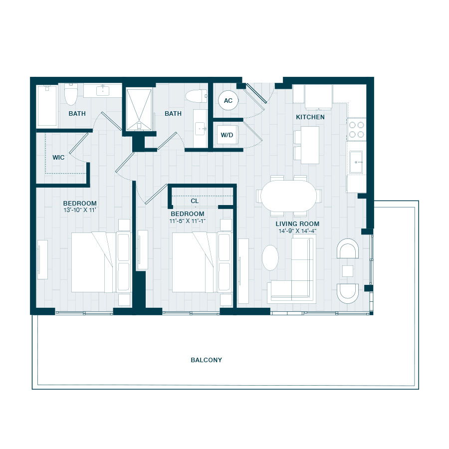 B4 floor plan