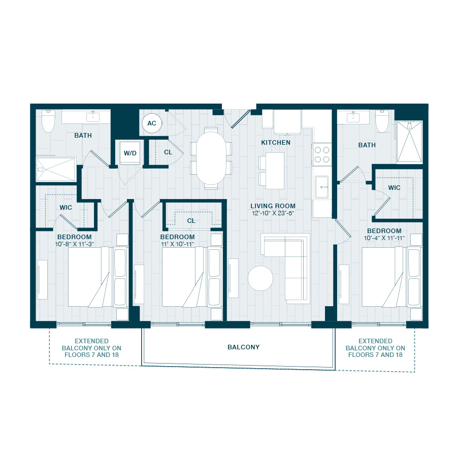 C1 floor plan