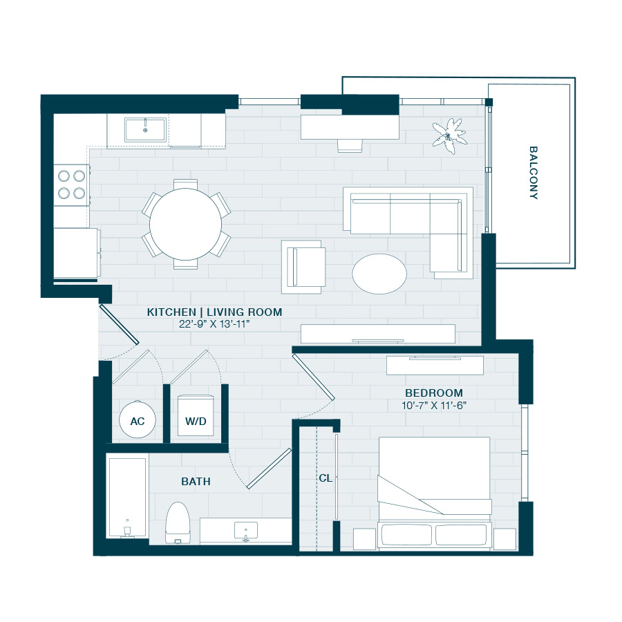 A14 floor plan