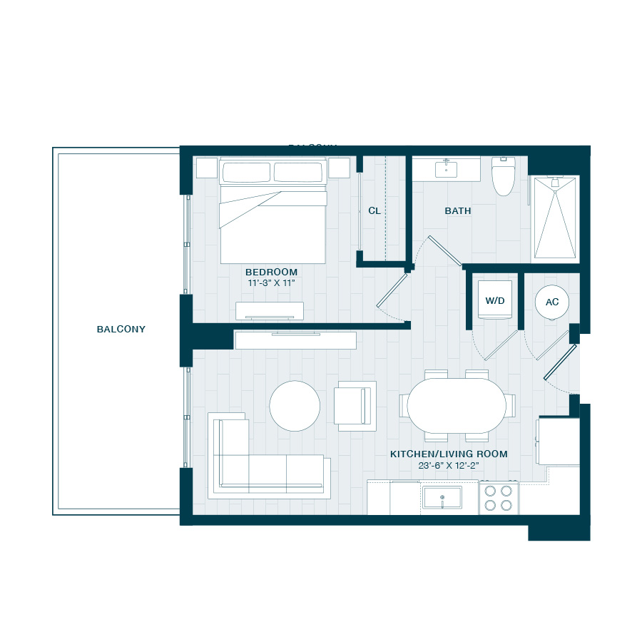 A5.1 floor plan