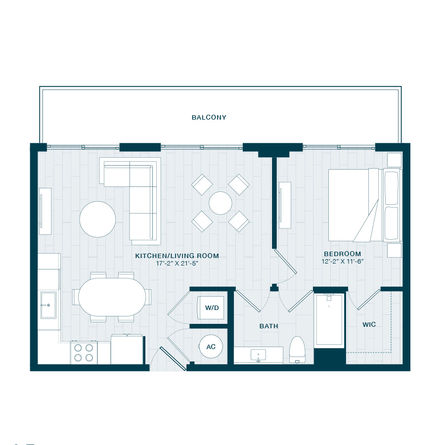 A6 floor plan