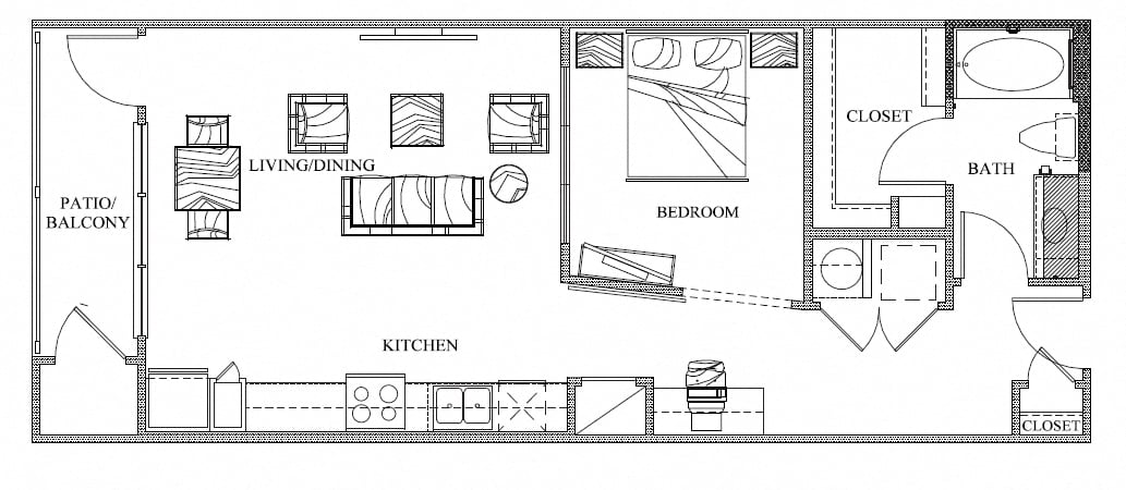 A6 floor plan