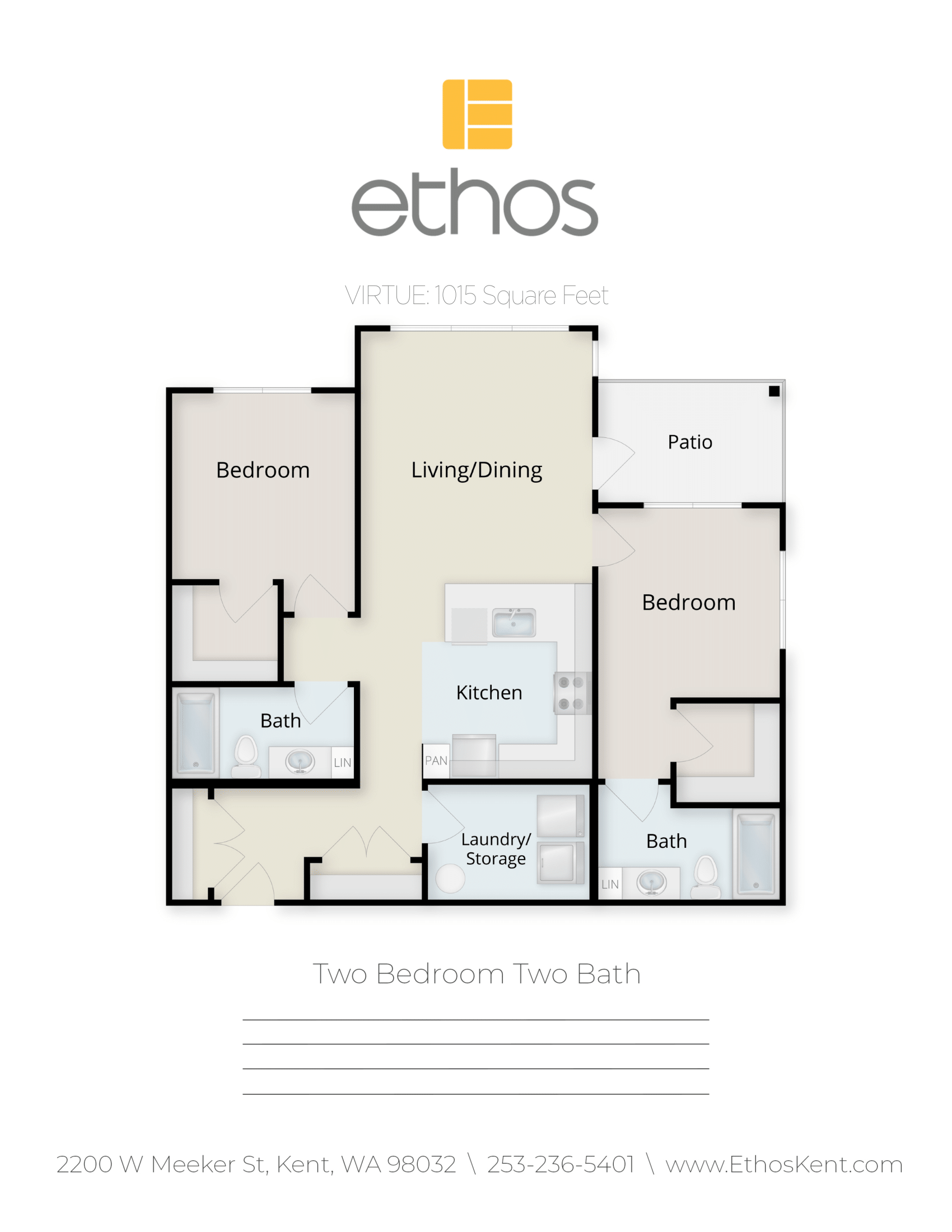 Virtue floor plan