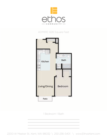 Admire floor plan