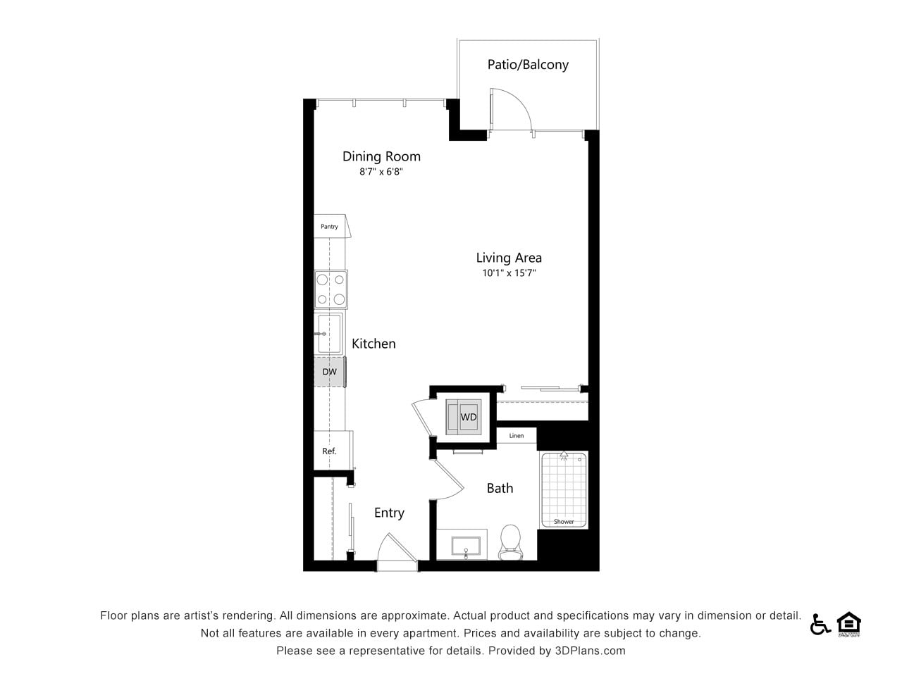 A1 floor plan
