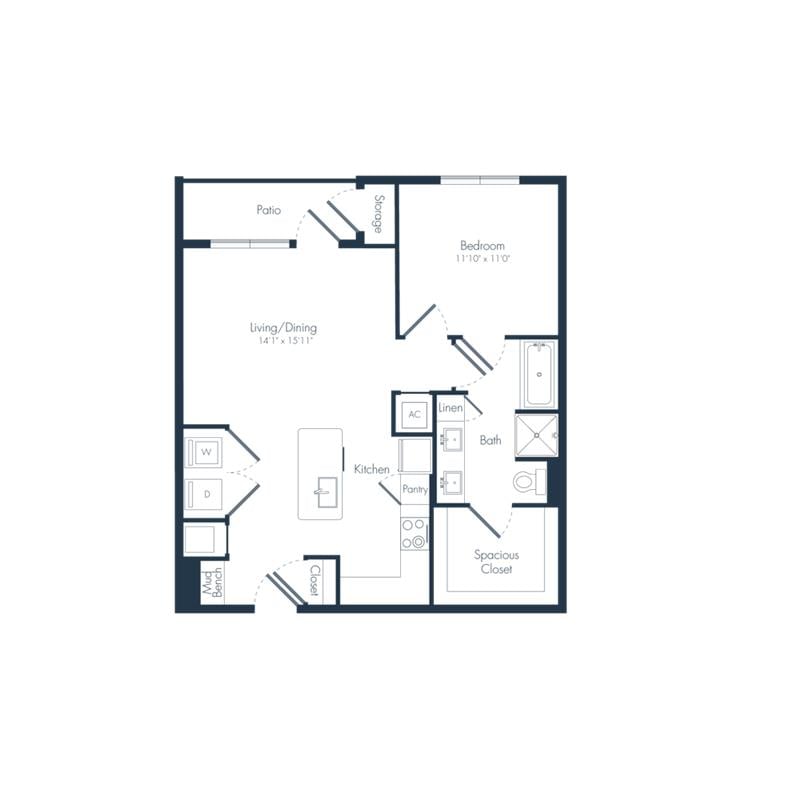 A3B floor plan