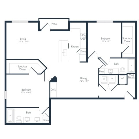 B2 floor plan
