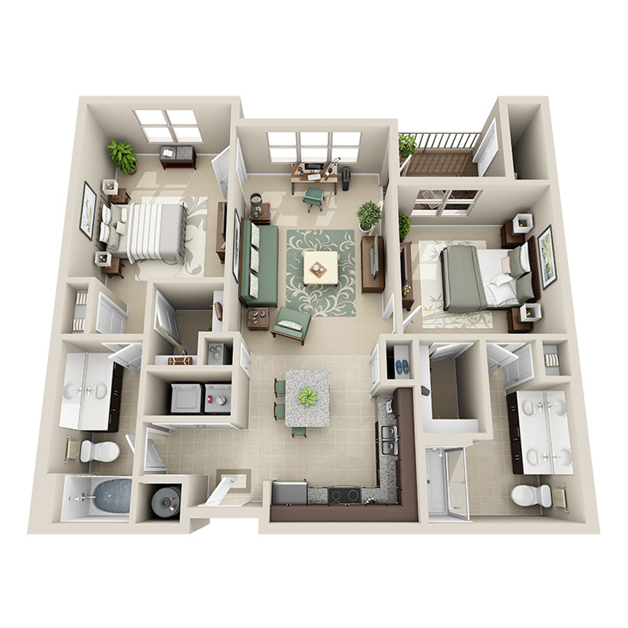 Manteo floor plan