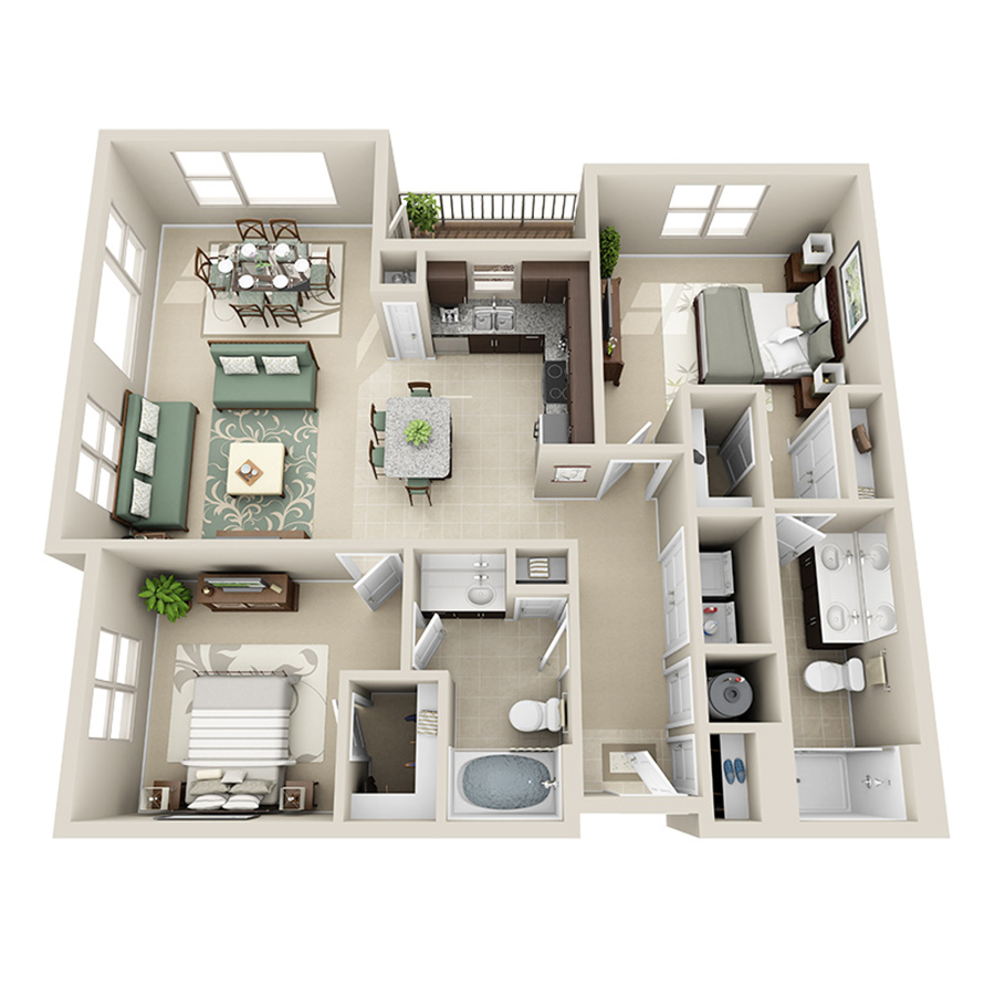 Seabrook floor plan