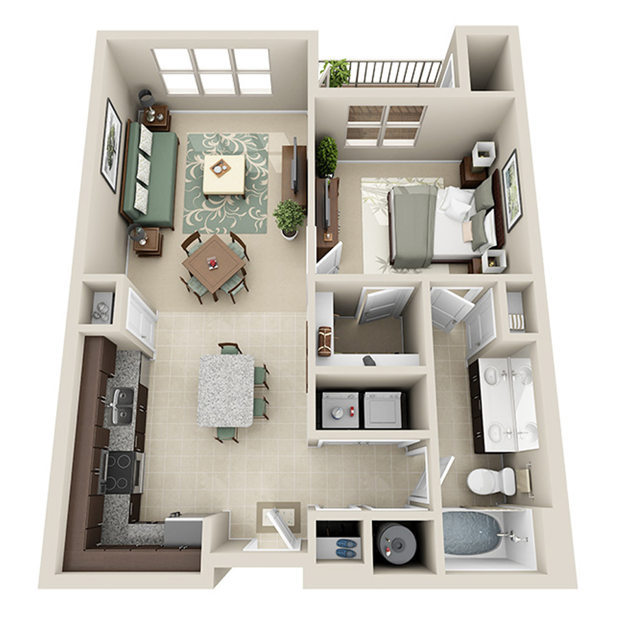 Shaw floor plan