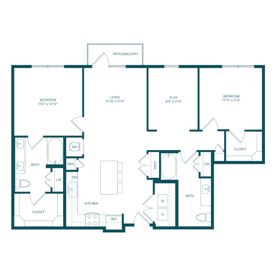 B2 floor plan