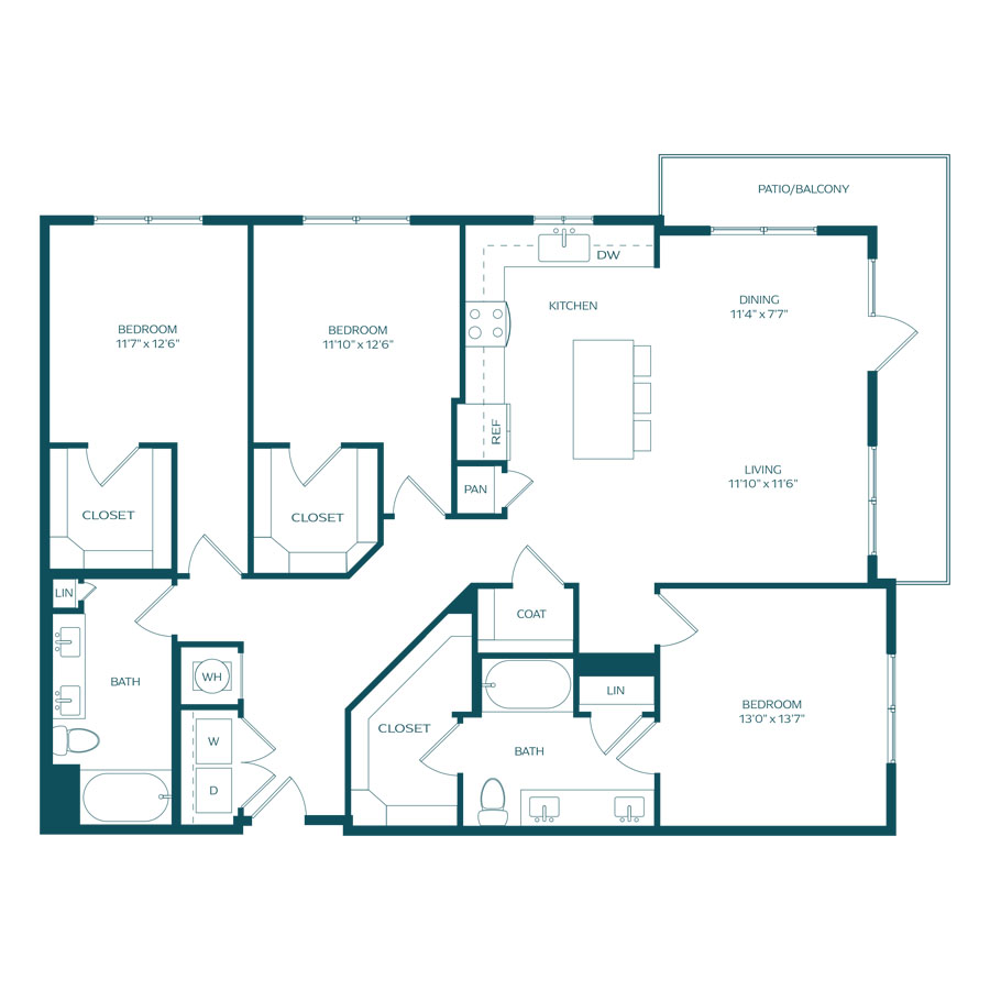 C1 floor plan