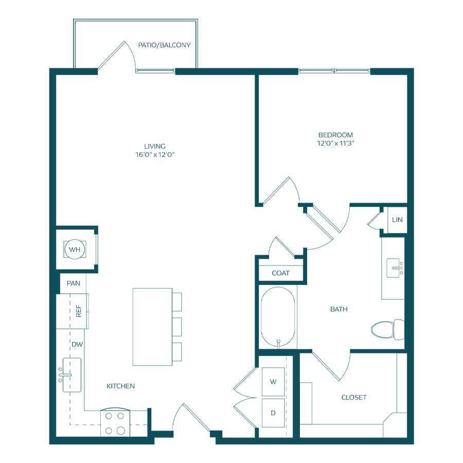 A6 floor plan