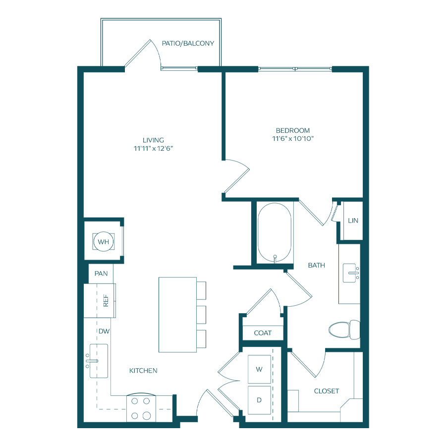 A2 floor plan
