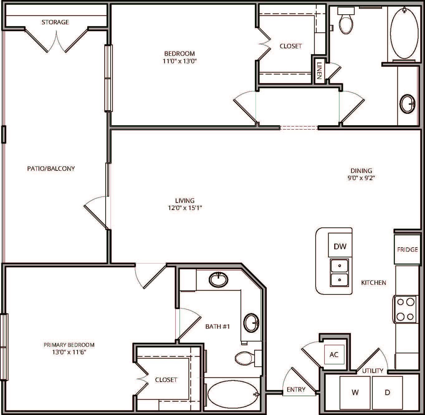B2 floor plan