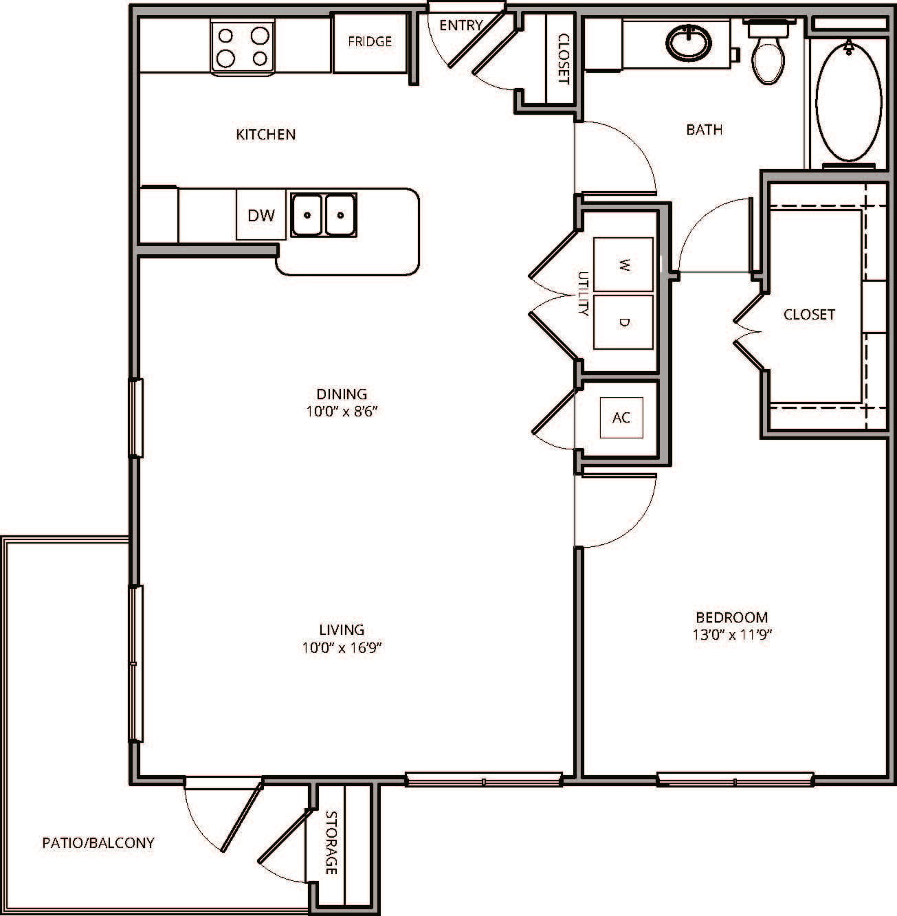 A4 floor plan