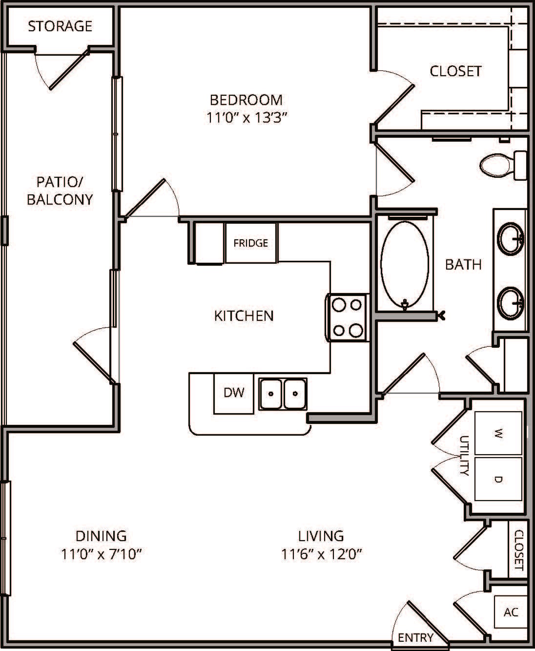 A3 floor plan