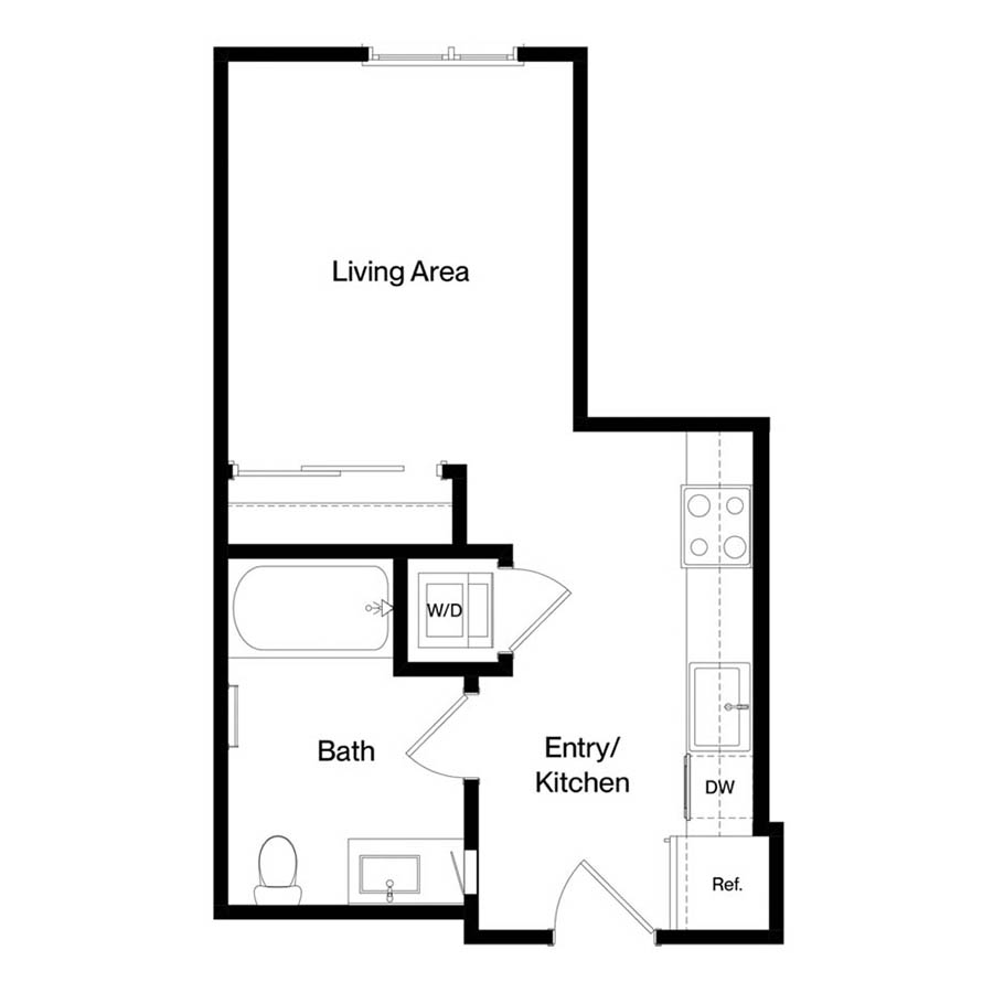 A1.1 floor plan